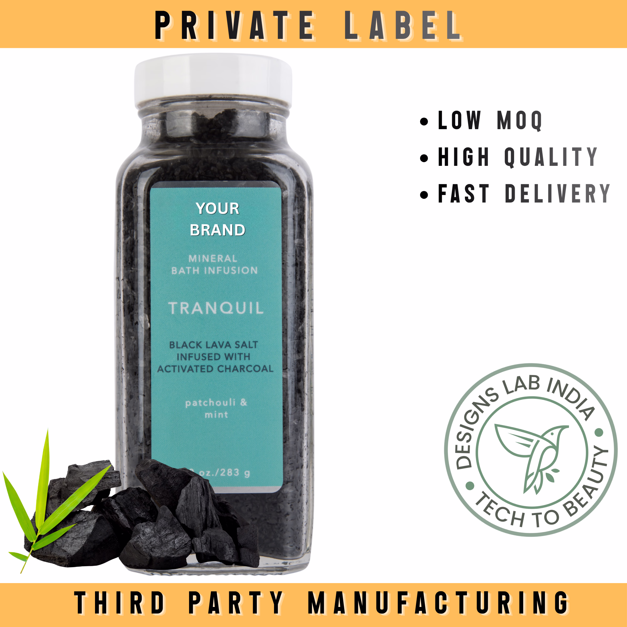 Charcoal Detox Bath Salt